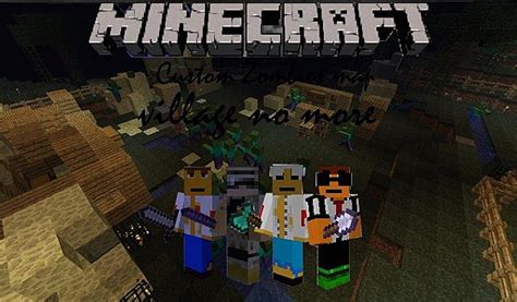 Custom Zombie map 2 (Village no more) Minecraft Map