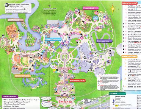 Printable Disney Park Maps