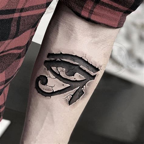 Eye of Ra Temporary Tattoo Eye of Re Gothic Temporary Tattoo - Etsy