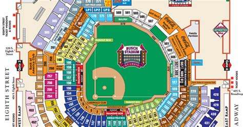 St Louis Cardinals Busch Stadium Seating Chart | semashow.com