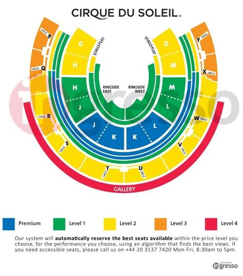 Cirque Du Soleil Atlanta Seating Chart