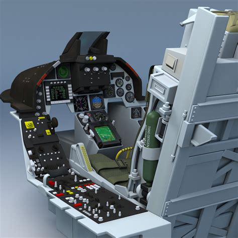 3d f16 cockpit