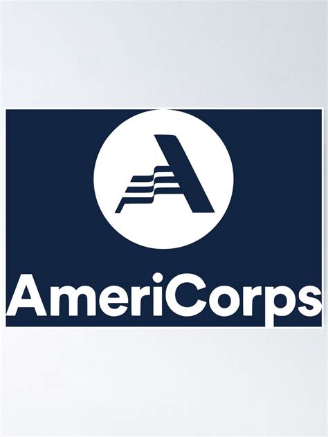 "AMERICORPS -- New Logo" Poster for Sale by enigmaticone | Redbubble