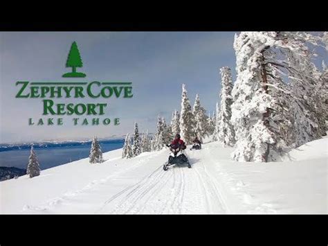 Zephyr Cove Resort - Snowmobile testimonial - YouTube