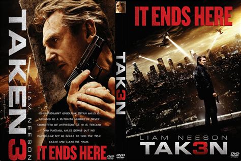 Taken 3 DVD Cover (2015) Custom Art