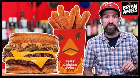 *NEW* Burger King Spicy Chicken Fries And Melt - YouTube