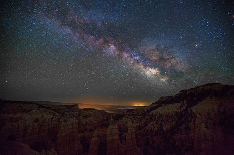 Bryce Canyon National Park_Night Sky photo - Dotted Globe