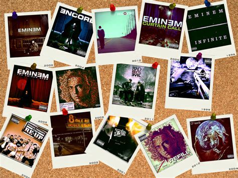 Eminem's Albums by danielboveportillo on DeviantArt