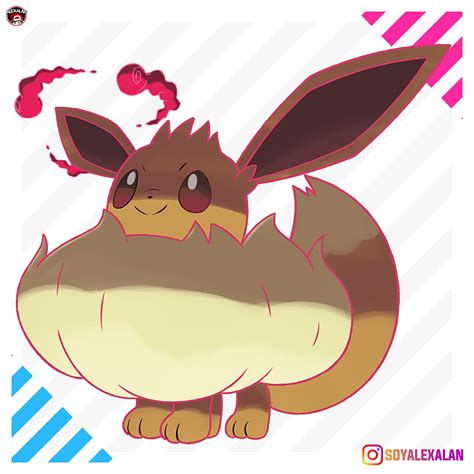 GIGANTAMAX EEVEE by Alexalan on DeviantArt