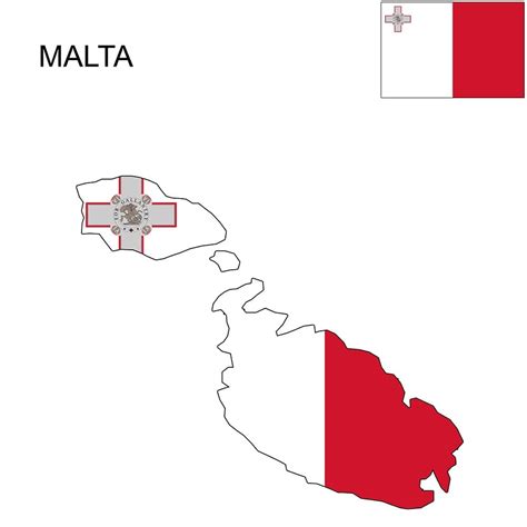 Malta Flag Map and Meaning | Mappr