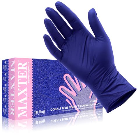 Maxter L powder-free nitrile gloves - 100pcs