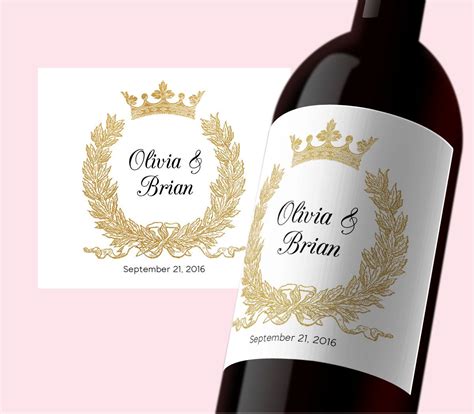 DIY Wine Bottle Labels Table Number Label Printable Wine Bottle Wedding ...