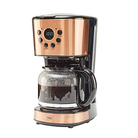 Neo | Copper | Filter Coffee Maker Machine | Automatic | 1.5L | 12 Cup ...