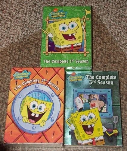 Spongebob Season 1-3 | A 3 DVD boxset that has the oringal e… | Flickr