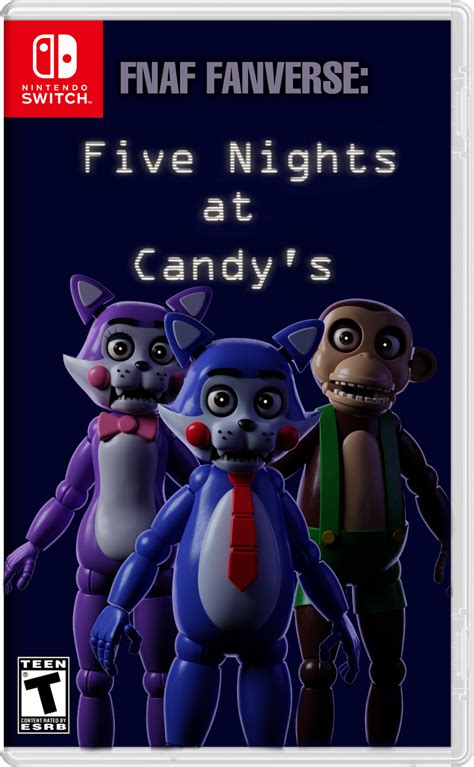 Five Nights At Candy's Nintendo Switch Cover Concept : r ...