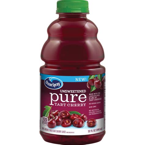 Ocean Spray Unsweetened Tart Cherry Juice - Best Juice Images