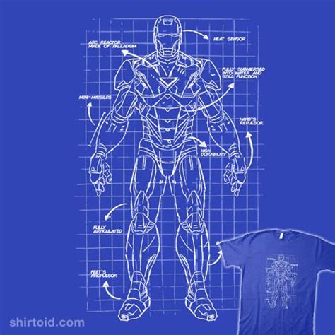 Iron Man Suit Blueprints Wallpapers