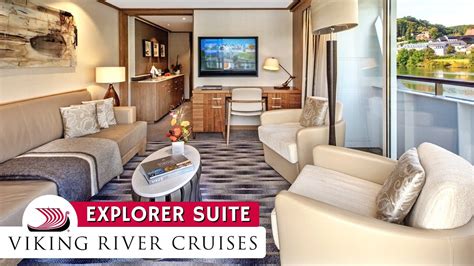 Viking River Cruises | Explorer Suite Full Walkthrough Tour & Review 4K ...