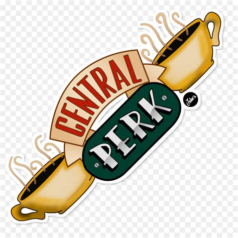 Central Perk Logo Image / Central perk was a fictional coffee cafe in ...