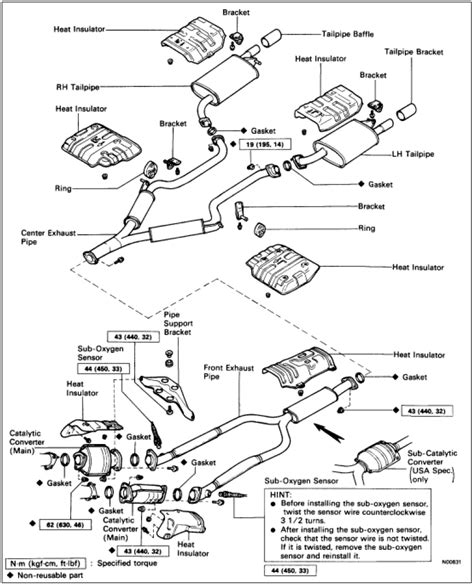 Basic Car Exhaust System Diagram