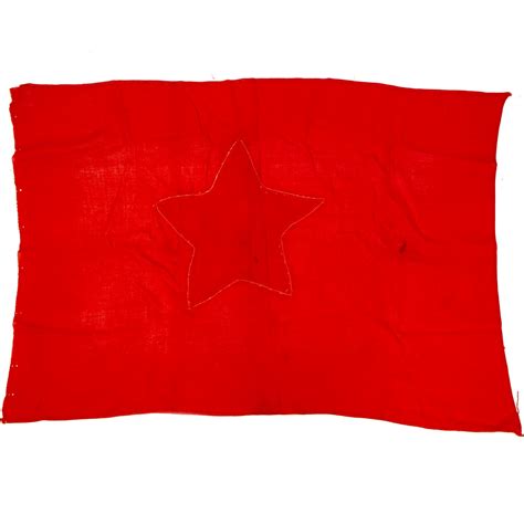 Original U.S. Vietnam War Captured Vietnamese Communist Party Flag - 5 ...