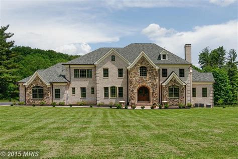 10,000 Square Foot Brick & Stone Mansion In Great Falls, VA | Homes of ...