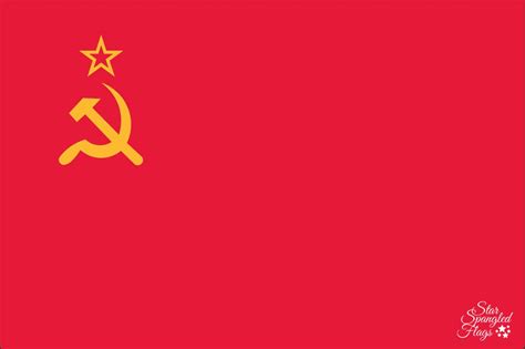 Flag of the Soviet Union - StarSpangledFlags.com