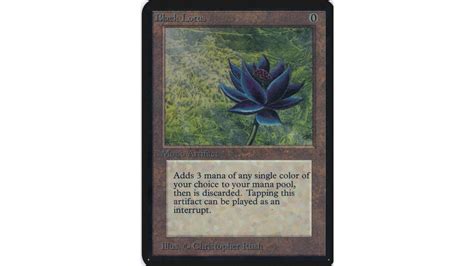 MTG Black Lotus price, history, and rules