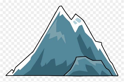 Mountain Free Icons And Backgrounds Clipart - Snowy Mountain Clip Art ...