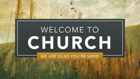 We’re So Glad You Decided to Visit – Christ Community Church