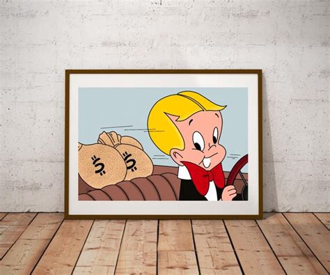 Richie Rich Comics Printable Wall Art Comic Poster Comics - Etsy