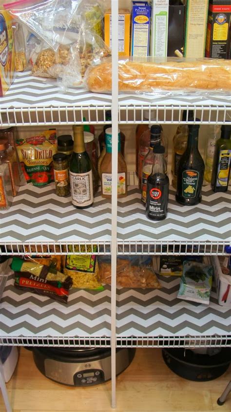 DIY Pantry Shelf Liners | Pantry shelf liner, Diy pantry shelves, Diy ...