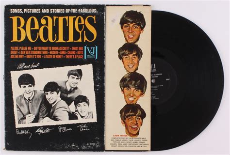 The Beatles "Songs, Pictures And Stories Of The Fabulous Beatles" Vinyl ...