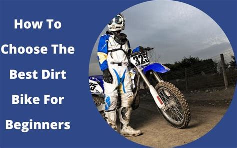 How To Choose The Best Dirt Bike For Beginners (2024) | Bike Avenger