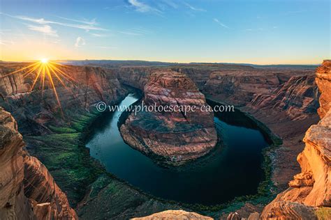 Horseshoe Bend Sunset - PhotoEscape