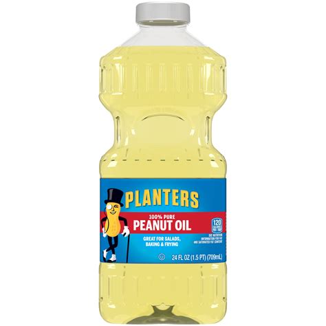 Planters 100% Pure Peanut Oil, 24 fl oz Bottle - Walmart.com