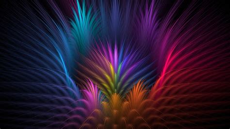 Feathers Colorful Petals, HD Artist, 4k Wallpapers, Images, Backgrounds ...