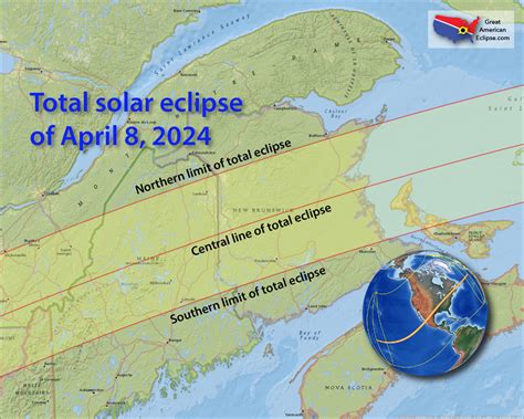 Solar eclipse 2024 path of totality interactive map