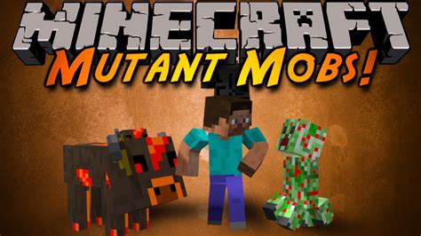 Minecraft Mod Showcase : MUTANT MOBS! - YouTube