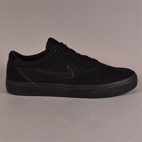 Nike SB Chron SLR Skate Shoes - Black/Black-Black-Black - SKATE SHOES ...