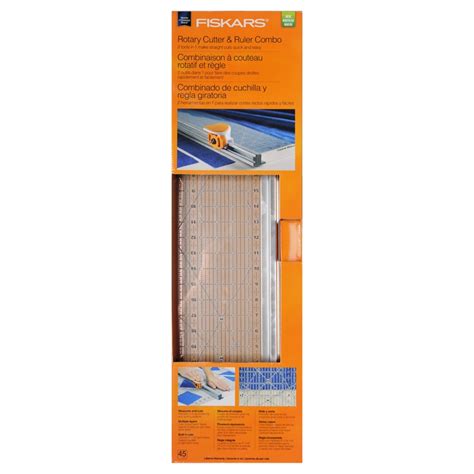 Rotary Cutter & Ruler Combo, 15X60 cm da Fiskars - Accessori Patchwork ...