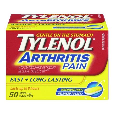 TYLENOL Arthritis Pain Caplets reviews in Pain Relief - ChickAdvisor