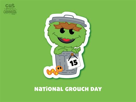 October 15 - National Grouch Day by Curt R. Jensen on Dribbble