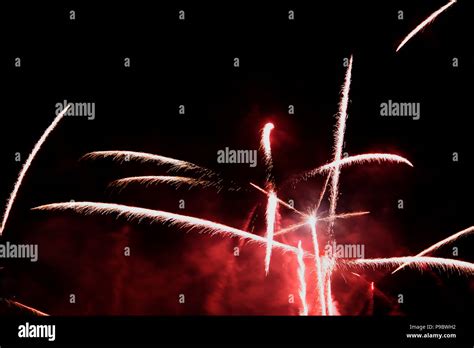 Photography of fireworks at night Stock Photo - Alamy