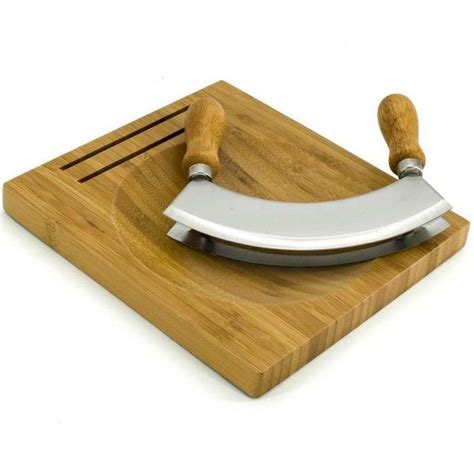 Sabichi Mezzaluna Herb Knife & Chopping Board Set | Chopping board set ...