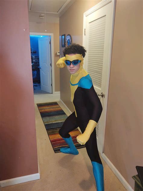 My invincible cosplay! Shout out to the dude that pointed me to the ...