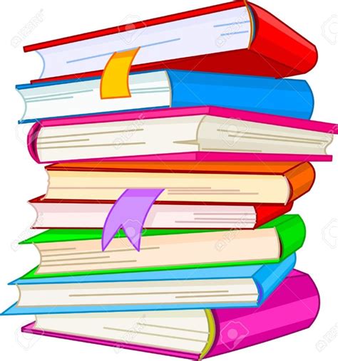 Stack of books clipart 4 – Clipartix