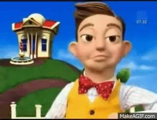 LazyTown - Mine Song (English, American) on Make a GIF