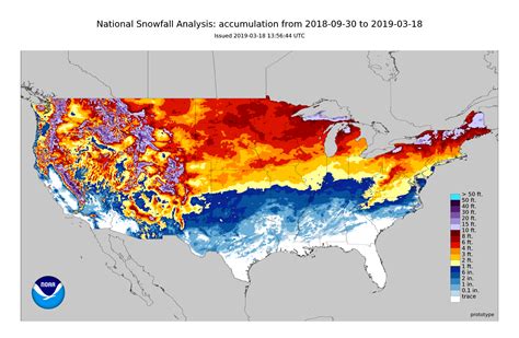 Snowfall Potential Map