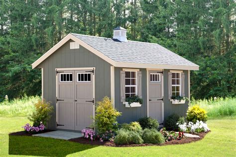 EZ-fit Riverside 10X20 Wood Shed [10X20EZKITR] | Free Shipping